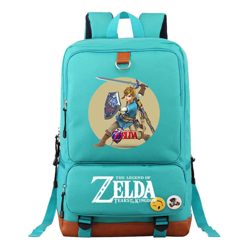 Printed Teen School Bag Travel Bag Backpacks