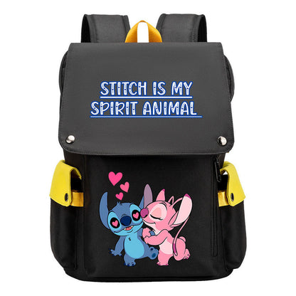 Sports Football Star Usb Charging Cover, Youth Student Backpack, Men's And Women's Leisure Backpack