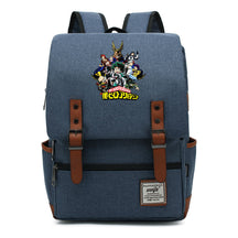 Anime My Heroes Academy Printed Student School Bag For Men And Women Leisure Belt Buckle Classic Backpack