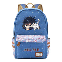 Cartoon Teenage Girl Student Backpack Casual Canvas Backpack