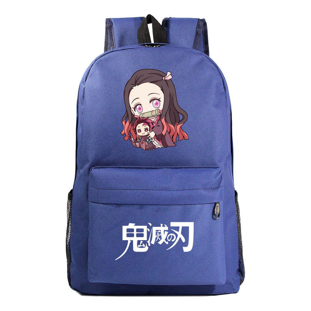 Fashion Printed Youth Student Backpack For Men And Women's Leisure Backpack