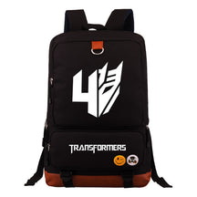 Cartoon Anime Transformation Mecha Student Backpack, Men's And Women's Backpack, Travel Bag