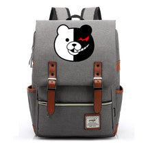 Printed Teenage Student Backpack For Men And Women With Casual Belt Buckle Classic Backpack