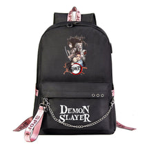 Cartoon Ribbon Youth Student School Bag Men's And Women's Leisure Travel Backpack