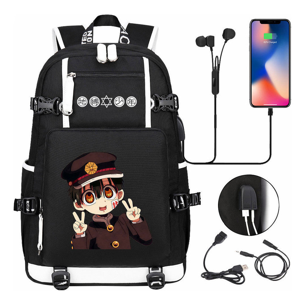 Usb Large Capacity Youth Student Backpack For Men And Women's Leisure Travel Backpack