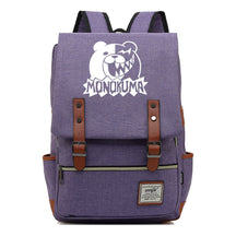 Printed Teenage Student Backpack For Men And Women With Casual Belt Buckle Classic Backpack