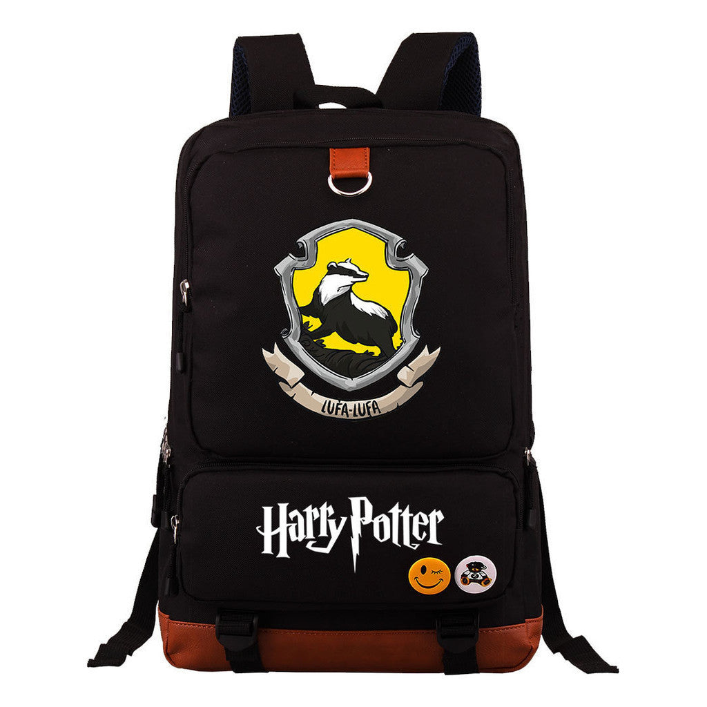 School Of Witchcraft And Wizardry Youth Student Backpack, Large Capacity Travel Bag, Men's And Women's Backpack