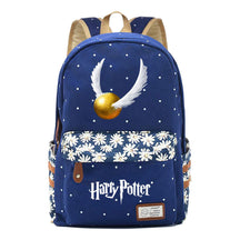School Of Witchcraft And Wizardry Youth Student School Bag Fragmented Canvas Girl Backpack