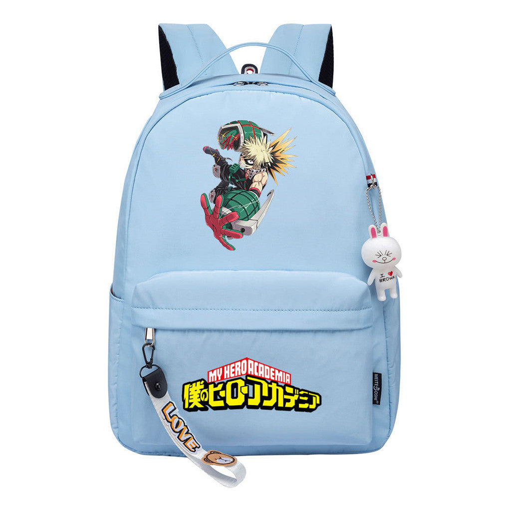 Cartoon Fashion Print Teen School Bag For Boys And Women Casual Bag For Girls Backpack