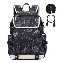 Fashionable And Popular Usb Youth Student Backpack For Men And Women's Leisure Backpack