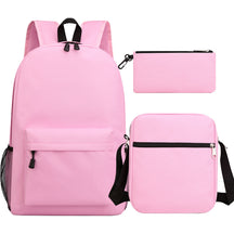 Starry Sky Youth Student School Bag Three Piece Set For Men And Women Backpack Set