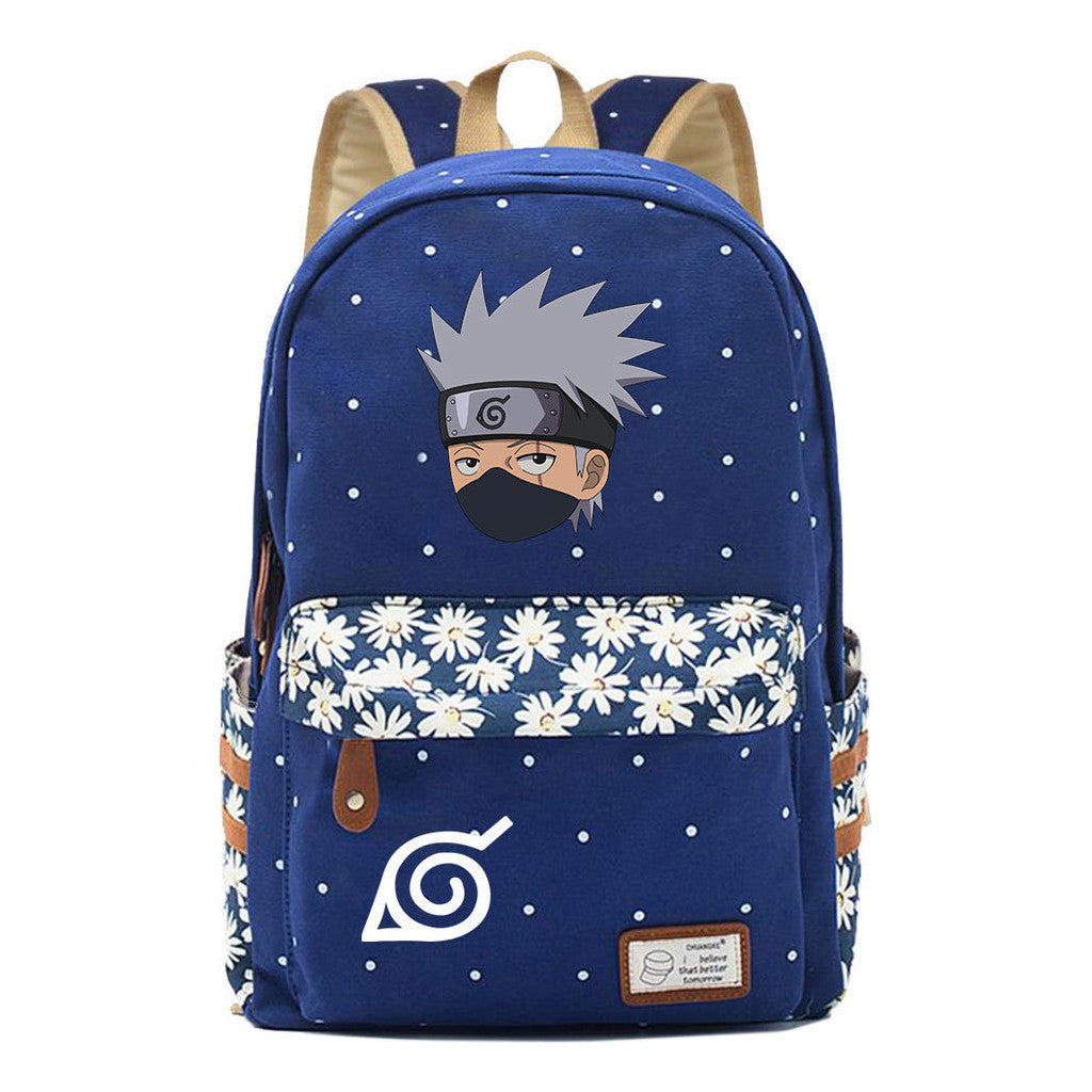 Naruto Youth Student School Bag Fashion Casual Backpack