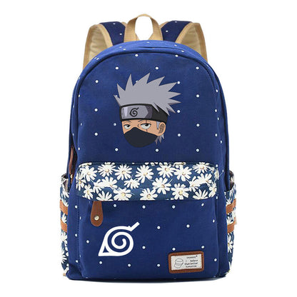 Naruto Youth Student School Bag Fashion Casual Backpack
