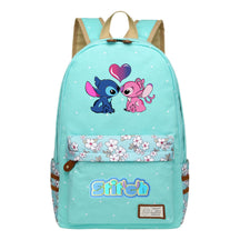 Interstellar Baby Stitch Printed Youth Student Backpack Casual Backpack