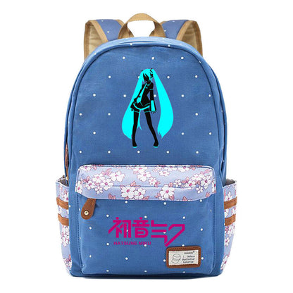 Printed Teenage Primary And Secondary School Backpack For Girls, Casual Backpack