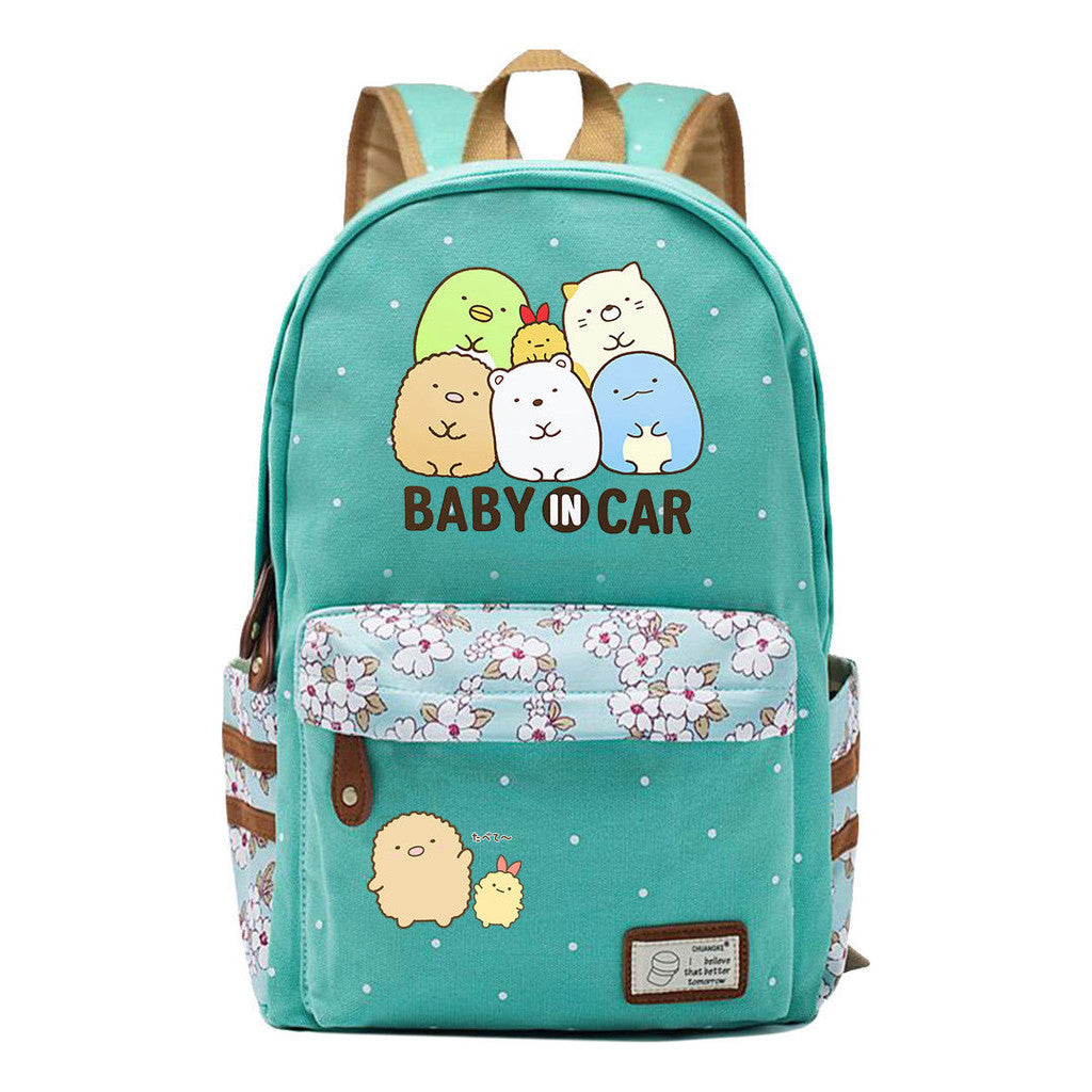 Game Corner Biology Youth Student School Bag Men's And Women's Leisure Backpack