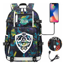 Printed Teenage Student Backpack For Men And Women's Leisure Travel Backpack