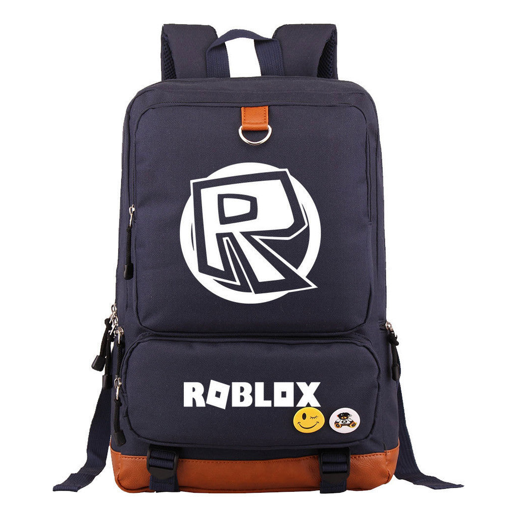 Game Roblox Printed Teenage Student Backpack, Travel Bag, Men's And Women's Backpack