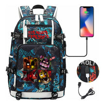 Toy Bear Game Peripheral Usb Youth Student School Bag Leisure Large Capacity Travel Backpack