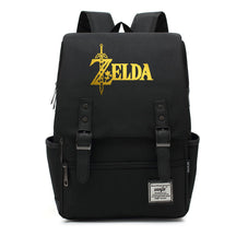 Golden Game Zelda Printed Youth Student Backpack For Men And Women, Casual Belt Buckle, Classic Backpack