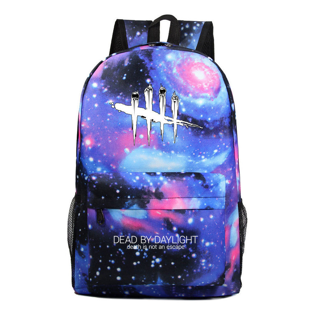 Game Dawn Print Youth Student School Bag Men's And Women's Leisure Travel Backpack