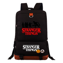 Strange Story Printed Youth Student School Bag Large Capacity Travel Bag Men's And Women's Backpack