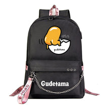 Lazy Egg Usb Youth Student Backpack For Boys And Girls Leisure Travel Backpack