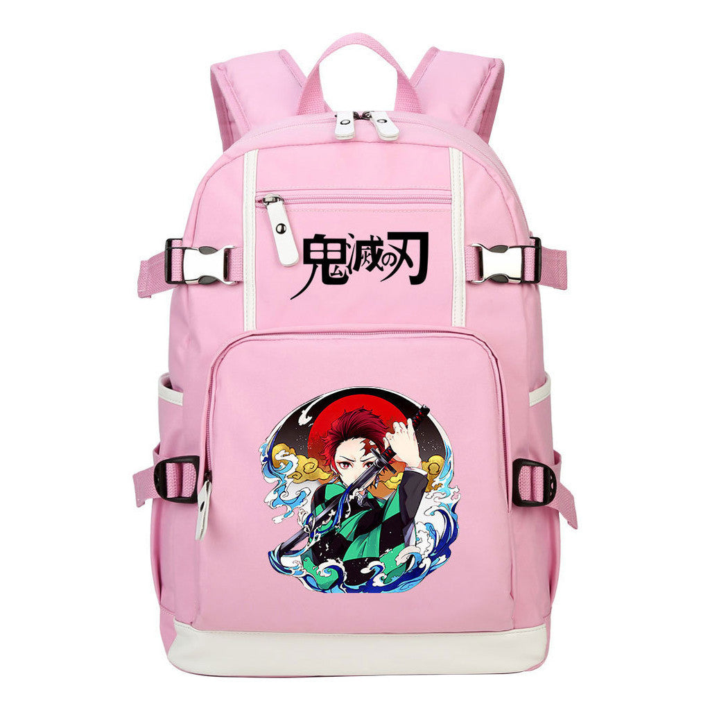 Cartoon Anime, Teenage Student Backpacks, Men's And Women's Backpacks, Leisure Travel Backpacks, Backpacks