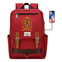 Usb Magnetic Buckle Student Backpack For Men And Women, Youth Leisure Backpack