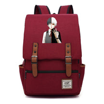 Tokyo Ghoul Student School Bag Men's And Women's Leisure Belt Buckle Backpack