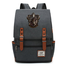 School Of Witchcraft And Wizardry Printed Youth Student Backpack For Men And Women, Casual Belt Buckle, Classic Backpack