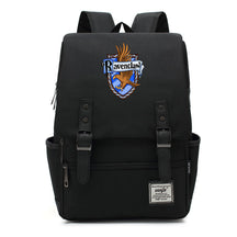 School Of Witchcraft And Wizardry Printed Youth Student School Bag Casual Belt Buckle Classic Backpack