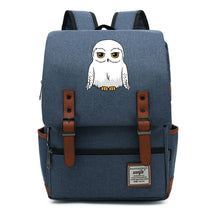 School Of Witchcraft And Wizardry Printed Student School Bag Casual Belt Buckle Classic Backpack