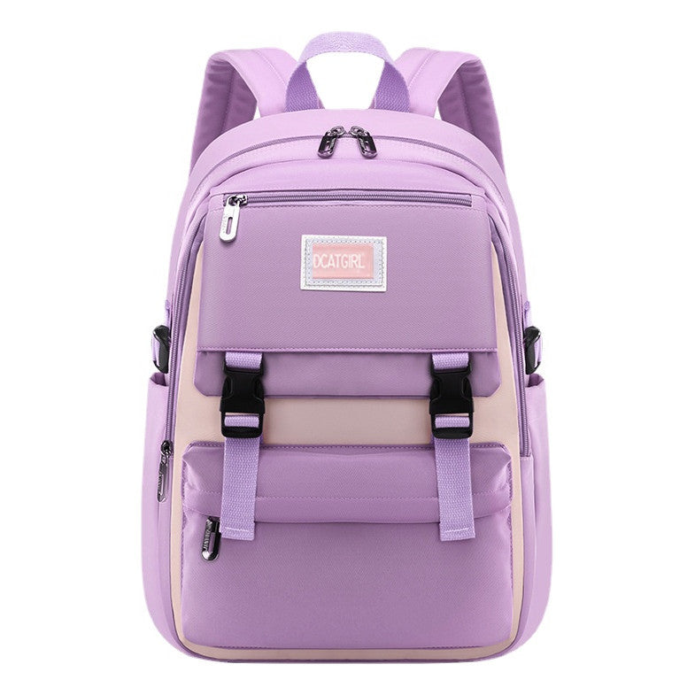 Student Backpack With Reduced Load And Spine Protection, Large Capacity Backpack
