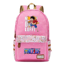 Anime Pirate Wang Lufei Printed Student School Bag Fragmented Flower Leisure Backpack
