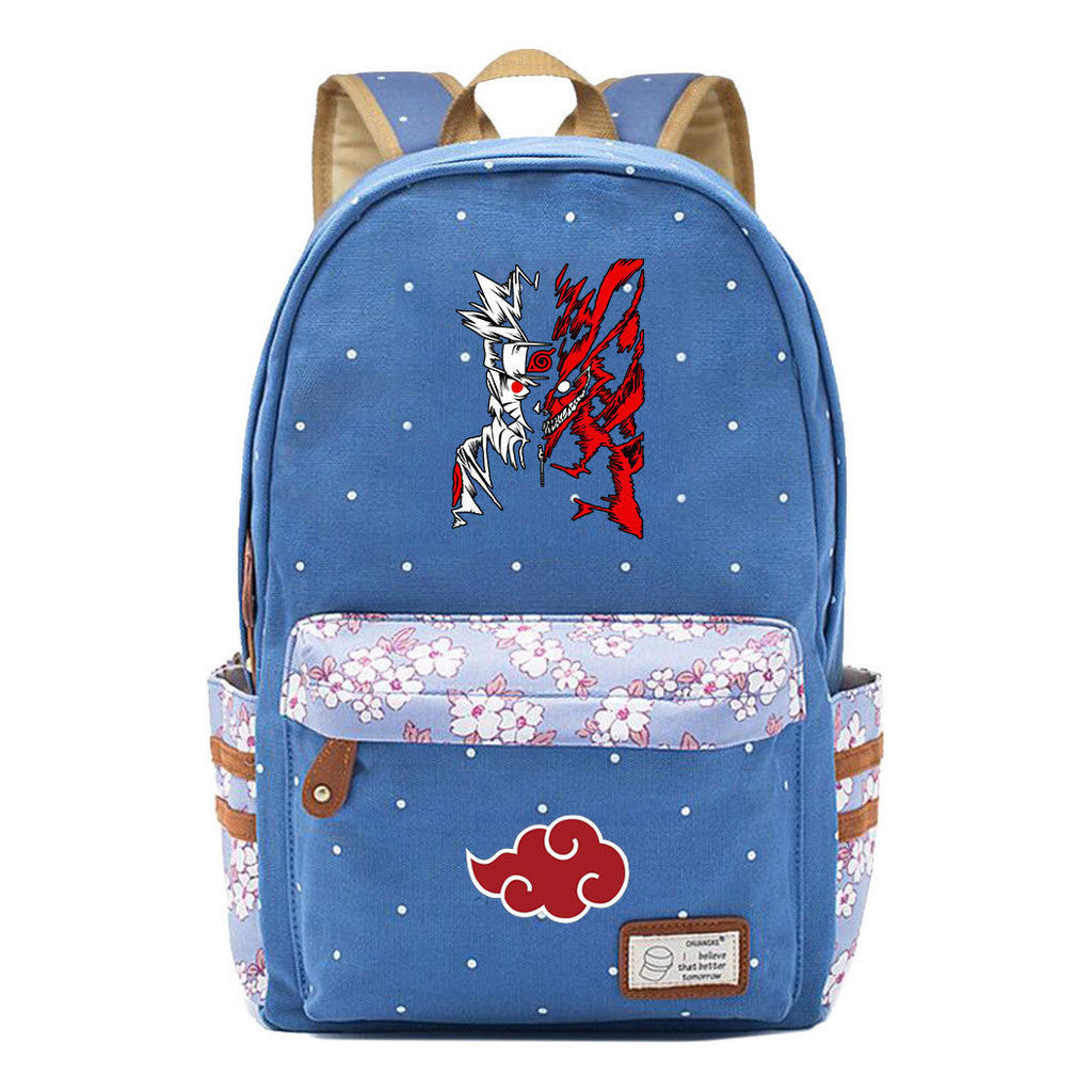 Naruto Student Backpack, Fashionable And Casual Backpack