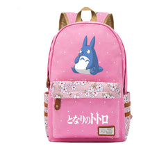 Printed Youth Student School Bag Fragmented Flower Leisure Backpack