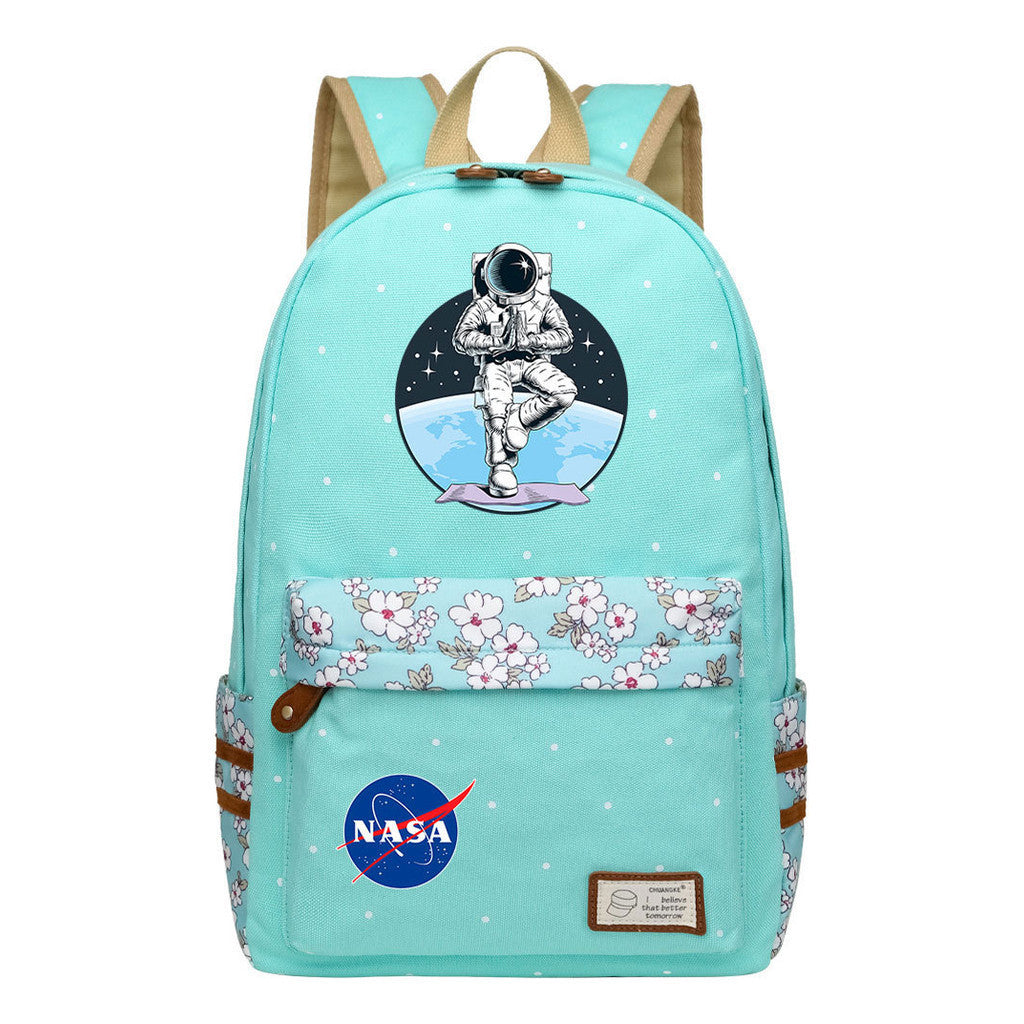 Fashionable Printed Student Backpack From Nasa, Casual Backpack