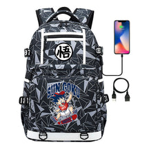 Manga Dragon Ball Usb Youth Student Backpack For Men And Women, Backpack For Leisure Travel