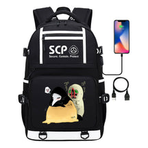 Printed Usb Youth Backpack For Men And Women's Leisure Travel Backpack