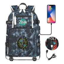 Printed Student Backpack For Men And Women With Large Capacity Leisure Travel Backpack