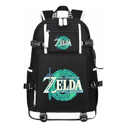 Printed Teenage Student Backpack For Men And Women's Leisure Travel Backpack