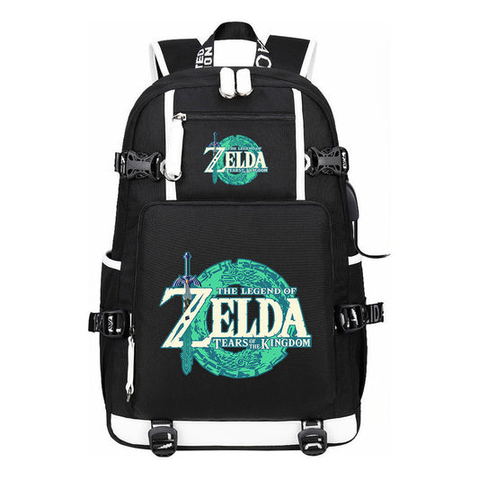 Printed Teenage Student Backpack For Men And Women's Leisure Travel Backpack