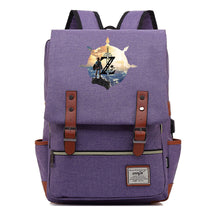 Game Tear Print Of The Kingdom Of Zelda Youth Primary And Secondary School Student Backpack Usb Men's And Women's Leisure Backpack