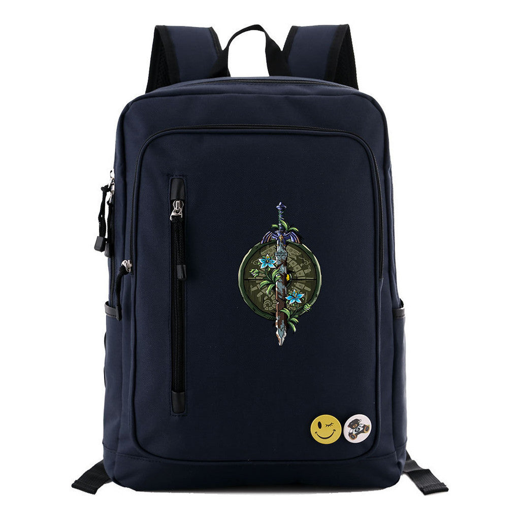 The Tears Of The Kingdom Of Zelda Game Printed Teenage Student Backpack For Men And Women's Leisure Travel Backpack