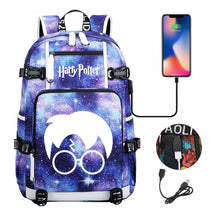 Magic School Usb Youth Student Backpack For Men And Women Leisure Travel Backpack