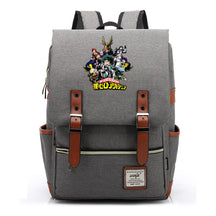 Anime My Heroes Academy Printed Student School Bag For Men And Women Leisure Belt Buckle Classic Backpack
