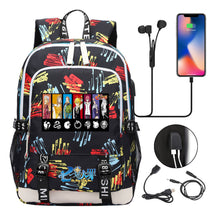 Junior Student Backpack Usb Leisure Backpack For Boys And Girls