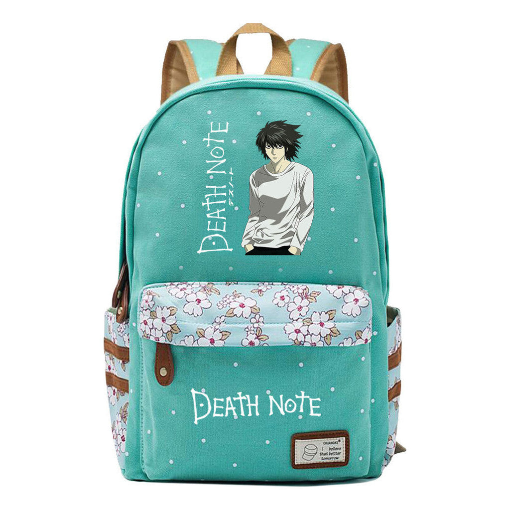 Death Note Night God Moon Youth Girl Student School Bag Leisure Backpack
