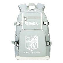 Giant Winged Soldier Captain Of Anime Attack Student Backpack, Leisure Travel Backpack